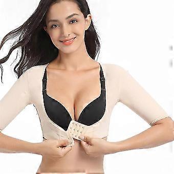 Mujer Upper Arm Shaper Compresión Mangas de brazo Corset Tops Shapewear