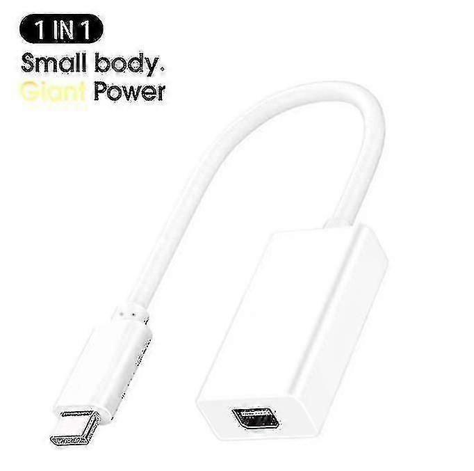 1x Thunderbolt 3 - Thunderbolt 2 -sovitin Type-C -kaapeli USB Pro-Q:lle
