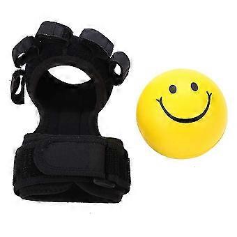 Anti Spasticity Ball, Kids Finger Grip Ball Wrist Orthosis And Finger Orthosis, Exercise Rehabilitation Training Equipment Adjustable Perfect For Stre