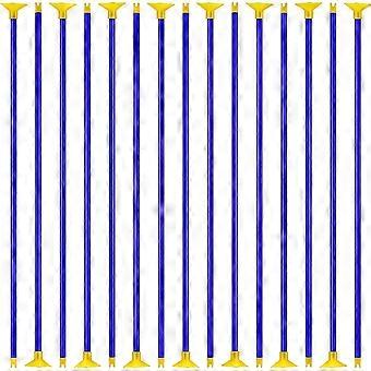 Setas de copa de sucção de substituição, compatíveis com conjunto de arco e flecha compatível com crianças, peso leve, azul (20 pacote)
