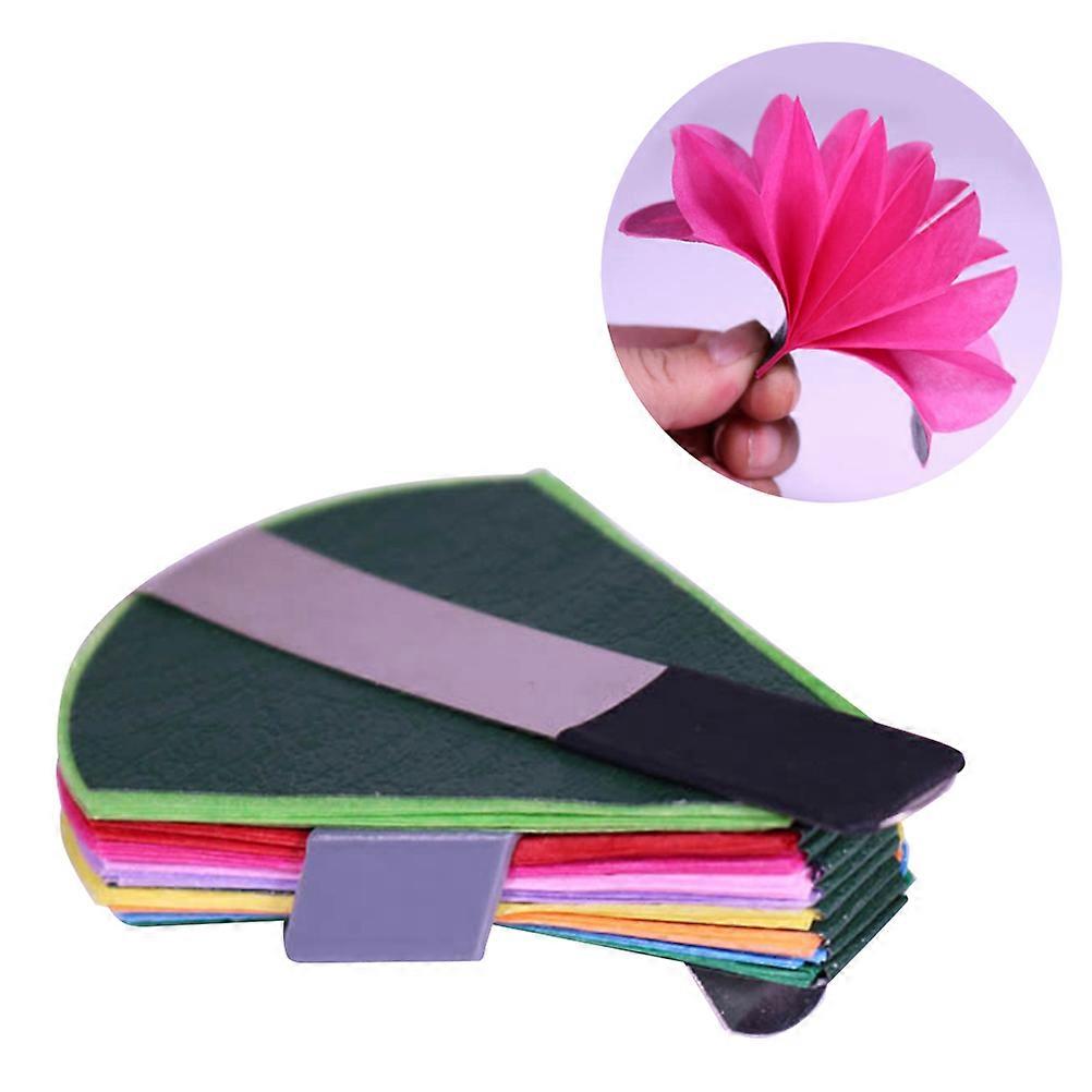 Magic Paper Flower Double-Layer Props for Magic Tricks 9Pcs