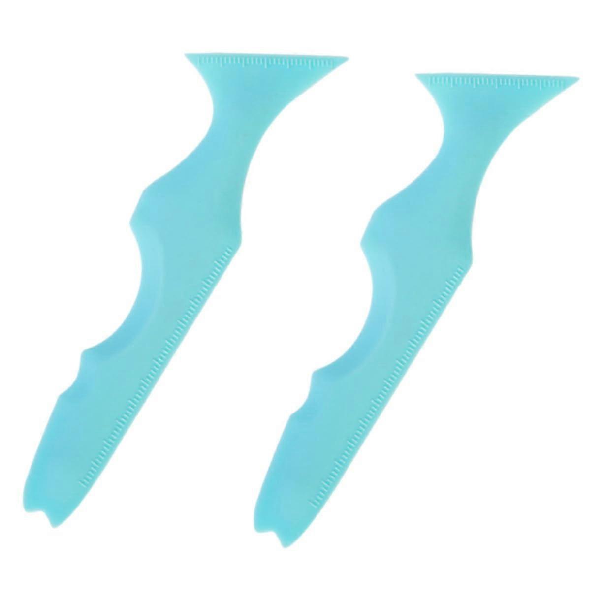 2pcs Eyeliner Stencil Kit for Precise Application and Reusable Makeup Tool for Eyebrow Shaping
