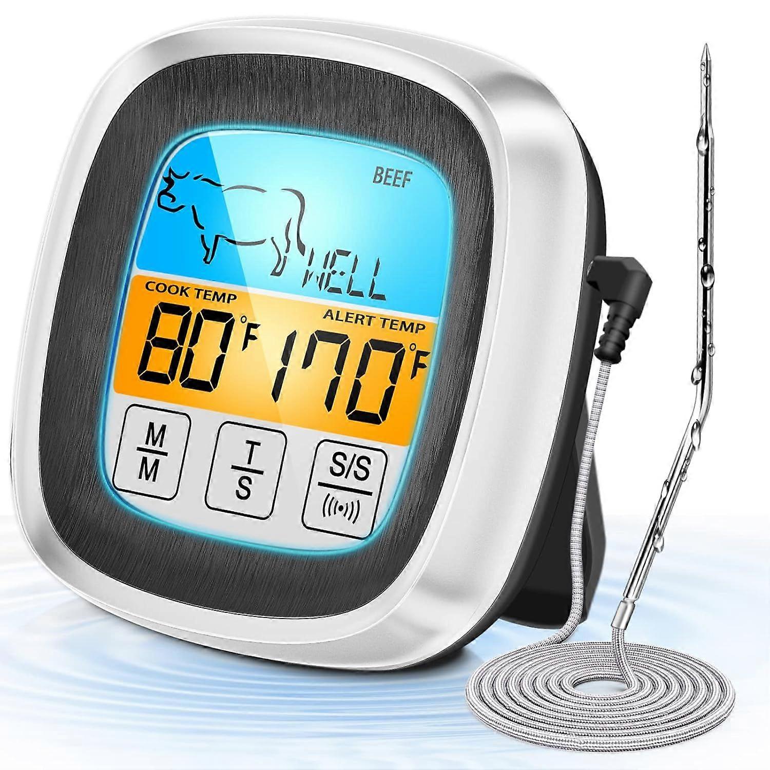 Digital Meat Thermometer - Instant Read Probe for Cooking