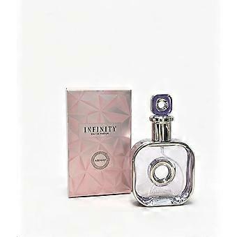 Women's Eau de Parfum Infinity by Armaf - Elegant Glass Perfume Bottle with Pink Geometric Packaging