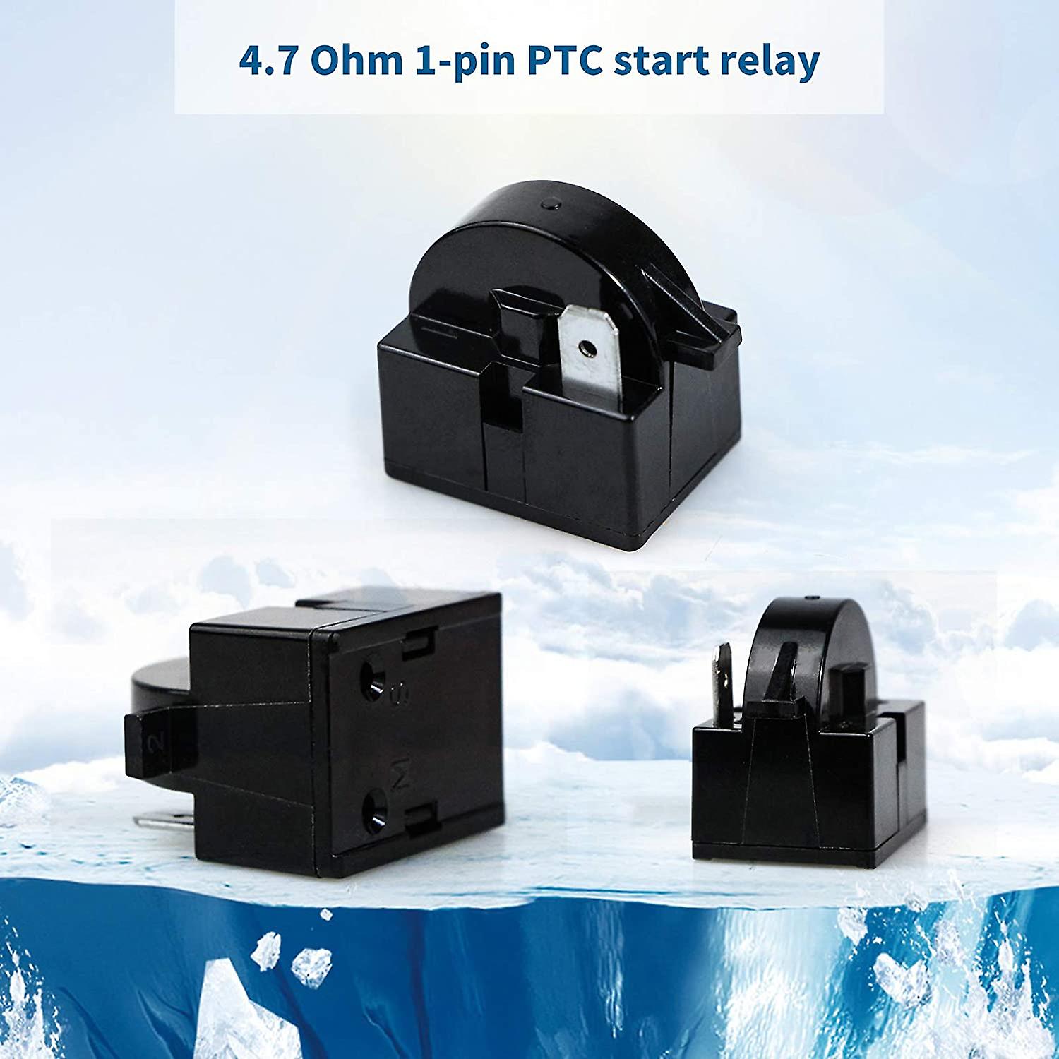 Refrigerator Starter Relay 1pcs QP-02-4.7 PTC Refrigerator Start - Foto 4