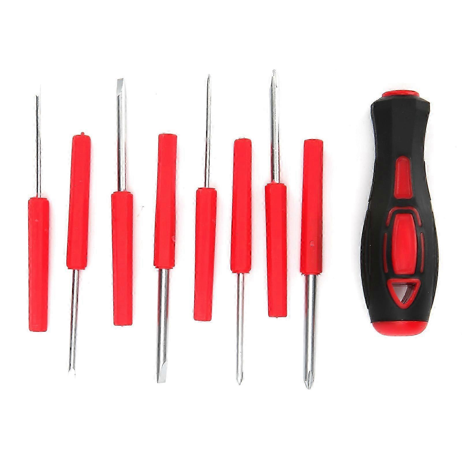 Screwdriver Combination Set Multi Function Repair 8-in 1 Hand Tool Kit with Handle