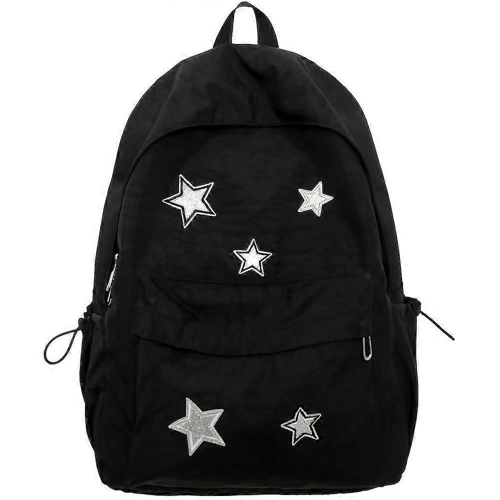 Star Printed School Backpack