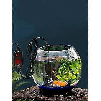 Mini Aquarium Heater with Digital Display 10W for Fresh and Marine Water Thermostat CO