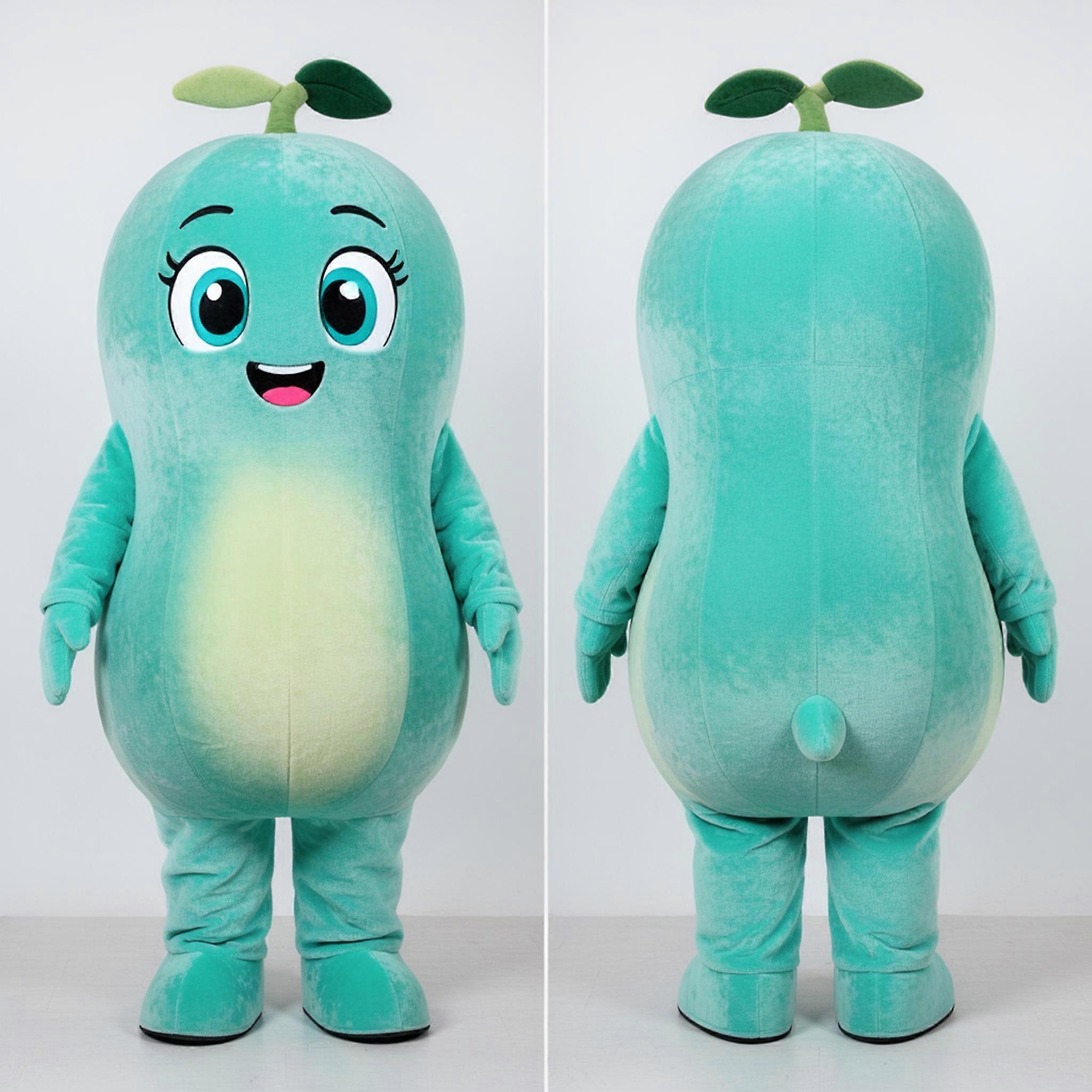 MASTICOT Turquoise Rounded Melon Mascot