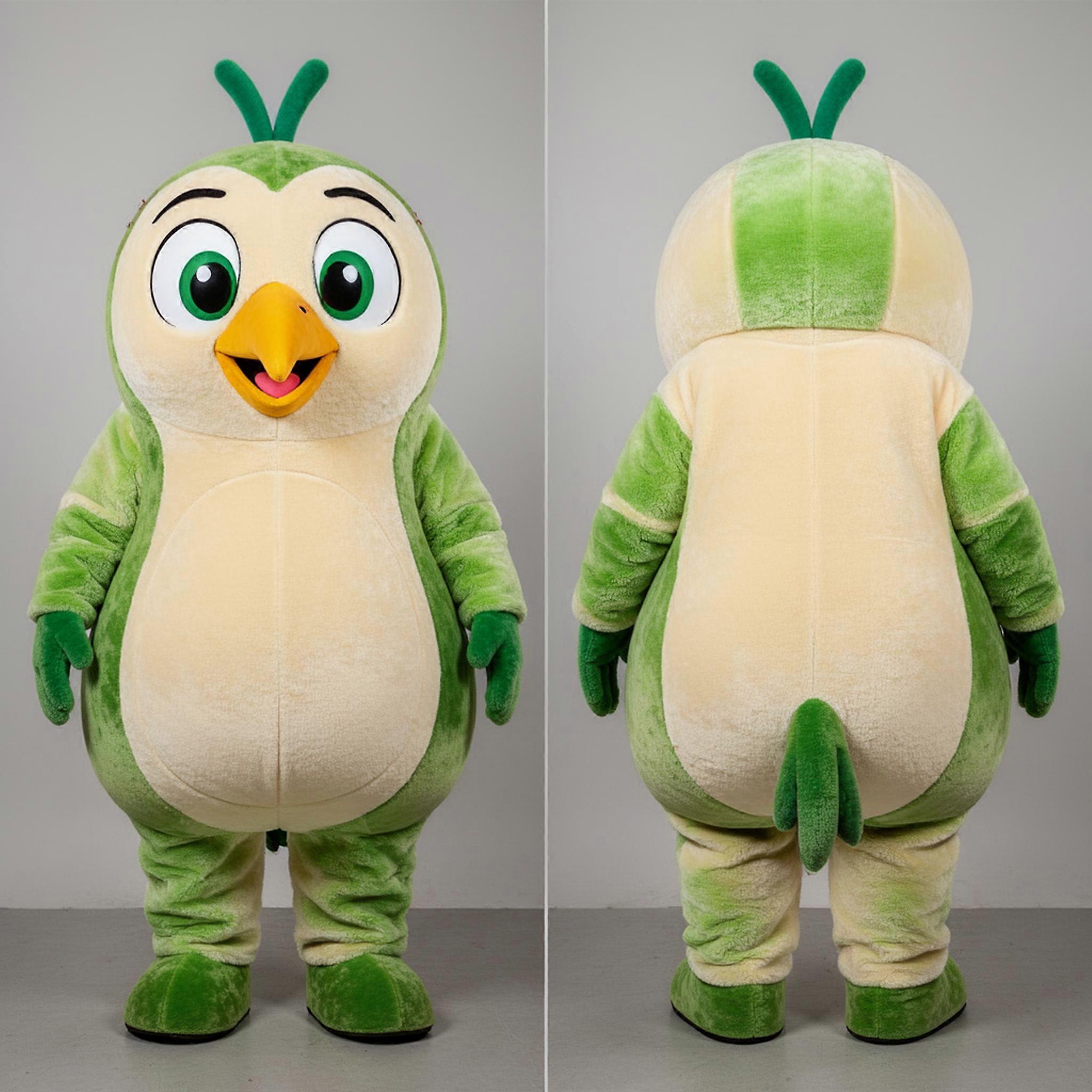 MASTICOT Creamy Velvety Kiwi Mascot