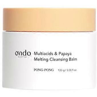Ondo Beauty 36.5 PONG-PONG Multiacids & Papaya Melting Cleansing Balm Cleansing Cream 100ml