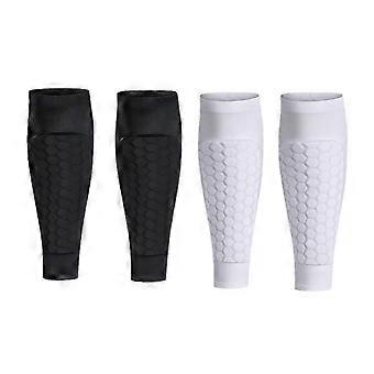 Shin guards for sports shockproof honeycomb nylon leg sleeves support