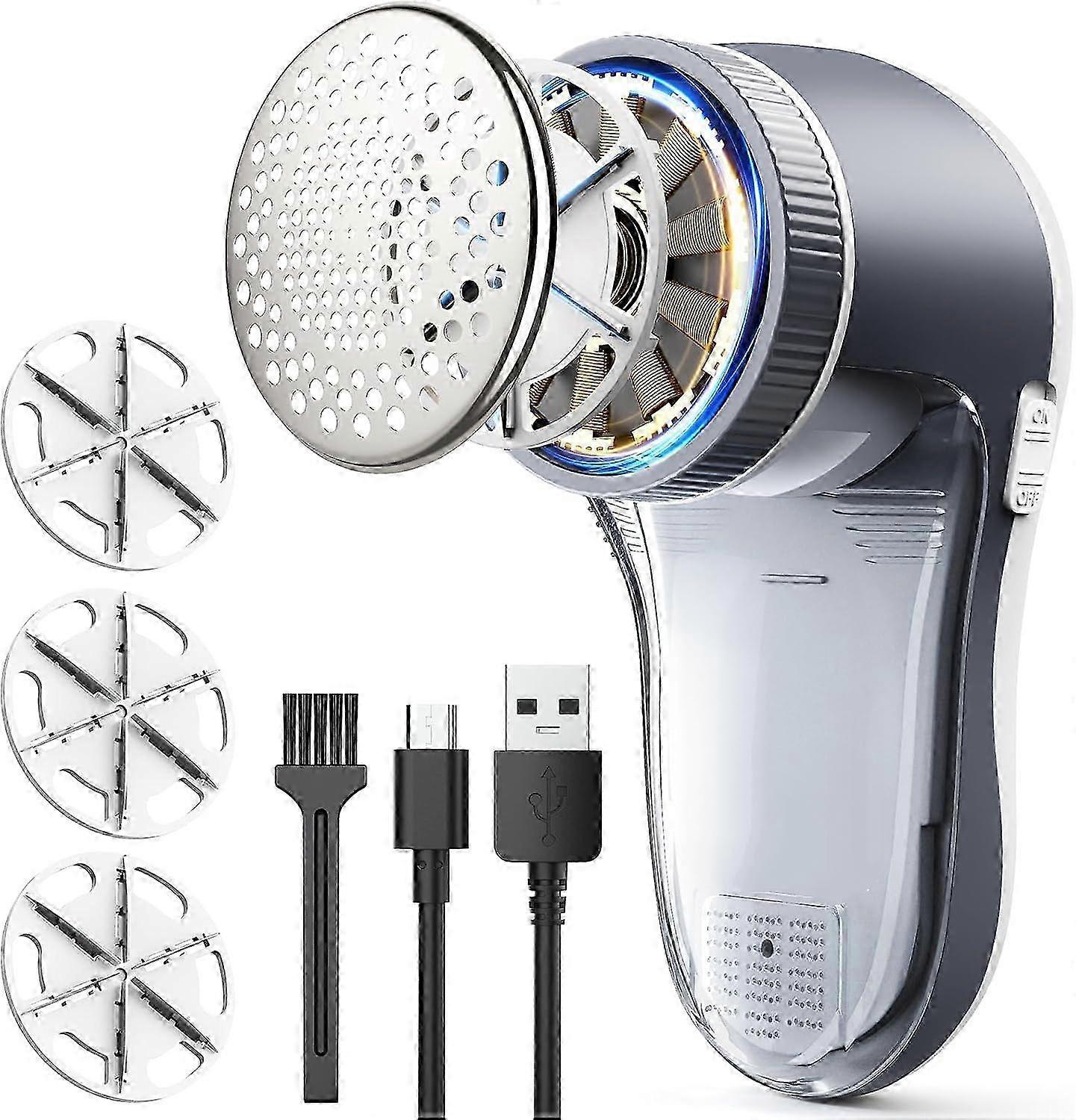 Dual-Mode Rechargeable Fabric Shaver