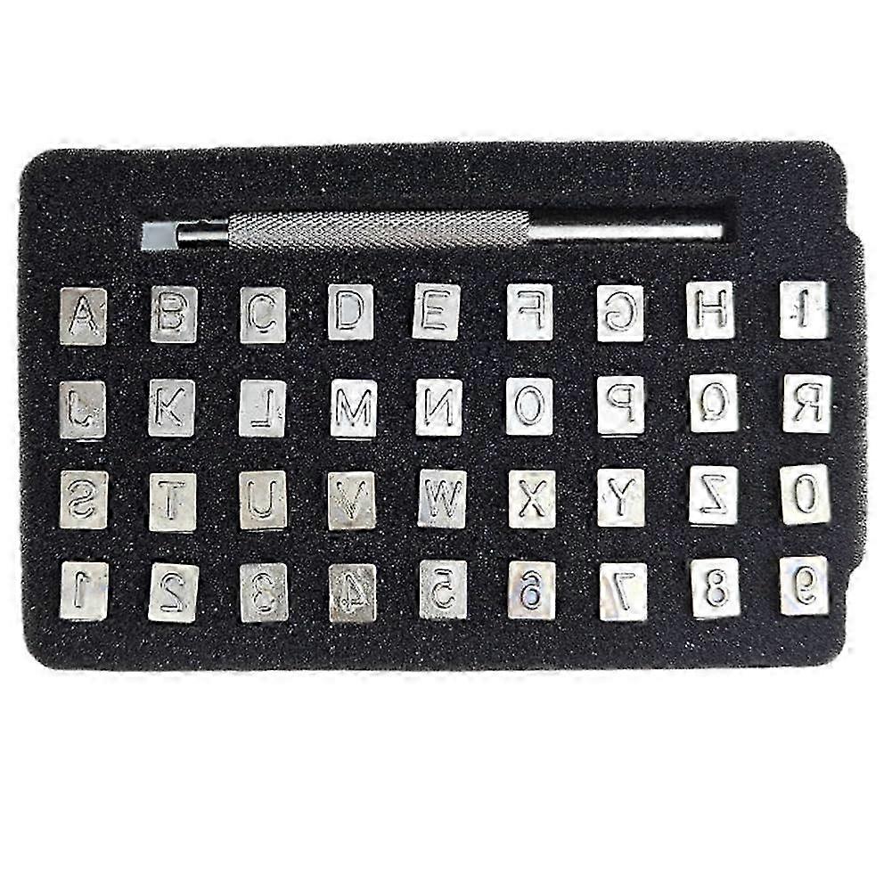 36-Character Mini Leather Stamping Tools