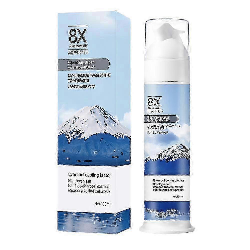 Niacinamide Foam White Toothpaste-100ml_vcx