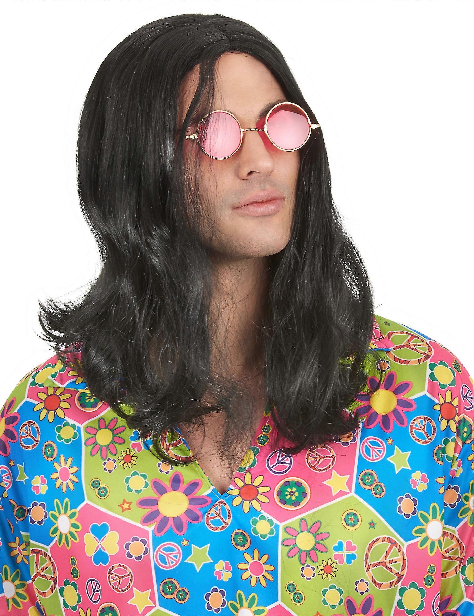 Men's hippie wig