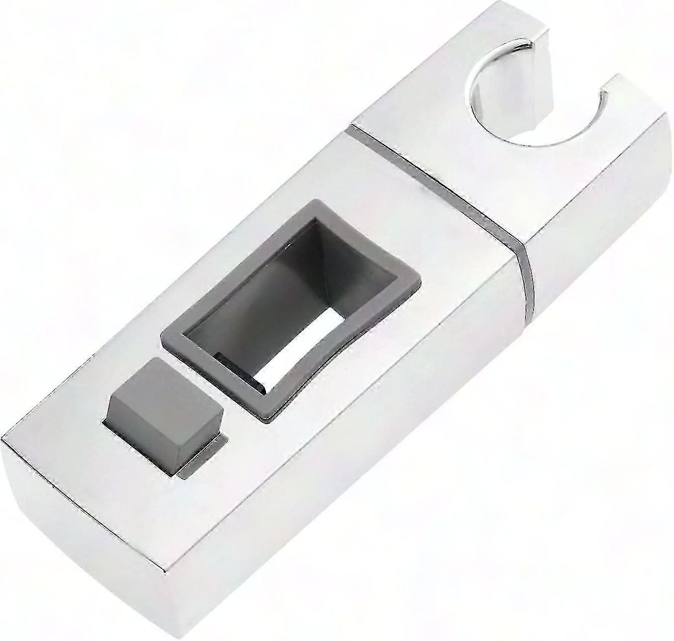 Rectangular Sliding Shower Head Holder Square ABS Replacement Bracket