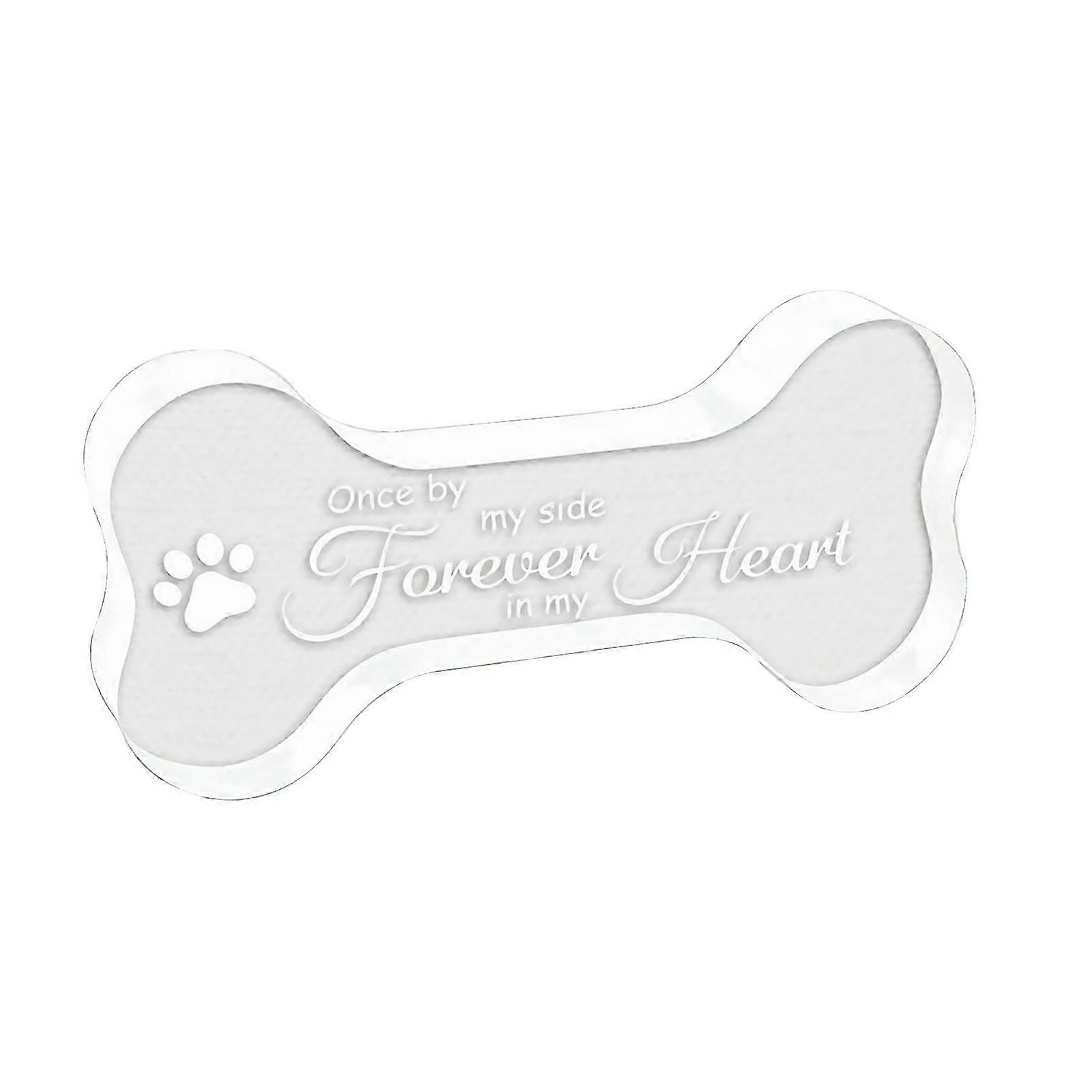 Minimalist Acrylic Pet Bone