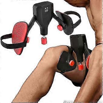 Adjustable Pelvic Floor Muscle Trainer with 80lbs Resistance, HD Digital Counter, Ergonomic Design for Leg and Back Exercise, Pain Relief_BIYZ