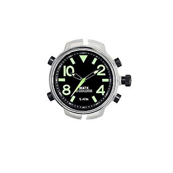 Watx&colors xxl analogic Quartz Analog Man Watch with RWA3704 Rubber Bracelet