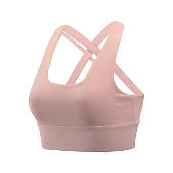 Customizable Women Sports Bra Push Up Crop Female Fitness Hollow Breathable Top Running Bra Sportswear Tailor-made T-Shirts