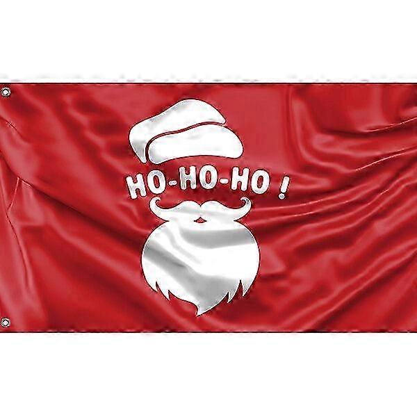 Flag Santa HoHoHo