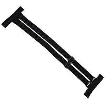 Ski Transport Band with Encircling End Sections, Adjustable Carrying System for Joining Skis While Moving or Storing the Equipment Multicolor