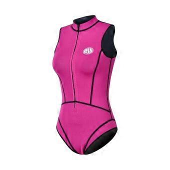 Wetsuit, Sleeveless Bikini 2mm, Women's Thermal Swimsuit, Flexible Freediving