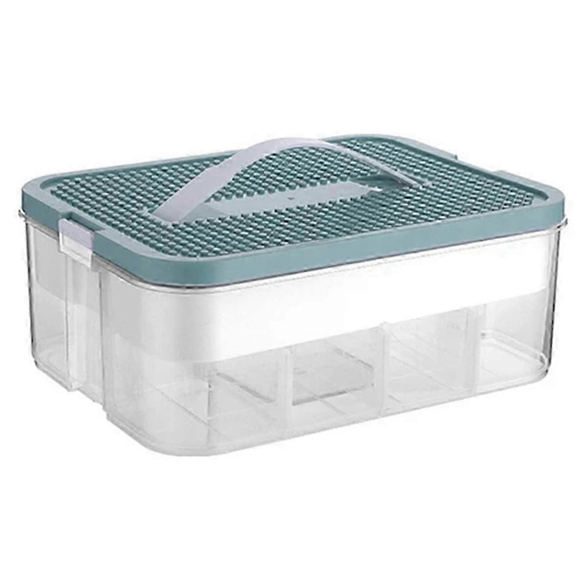 Stackable Brick Toy Storage Box Organizer for Kids Playroom