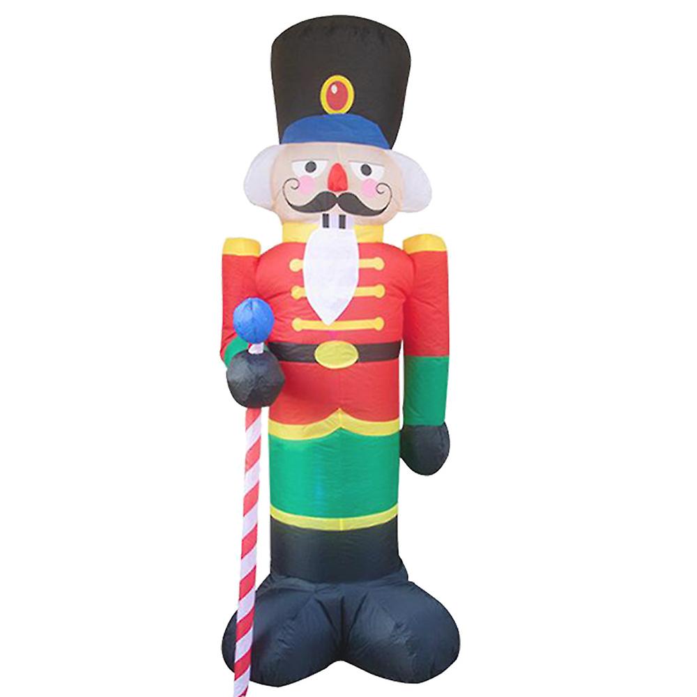 8 Ft Nutcracker Christmas Inflatable Holiday Home Decorations