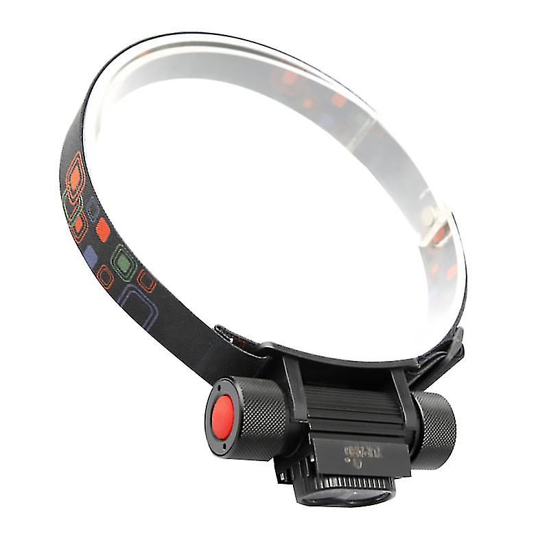 9X2.8cm Noir Unicycle Accessoires 1 ensemble Lampe de charge USB Mini lampe frontale extérieure 2led Lightling Lam