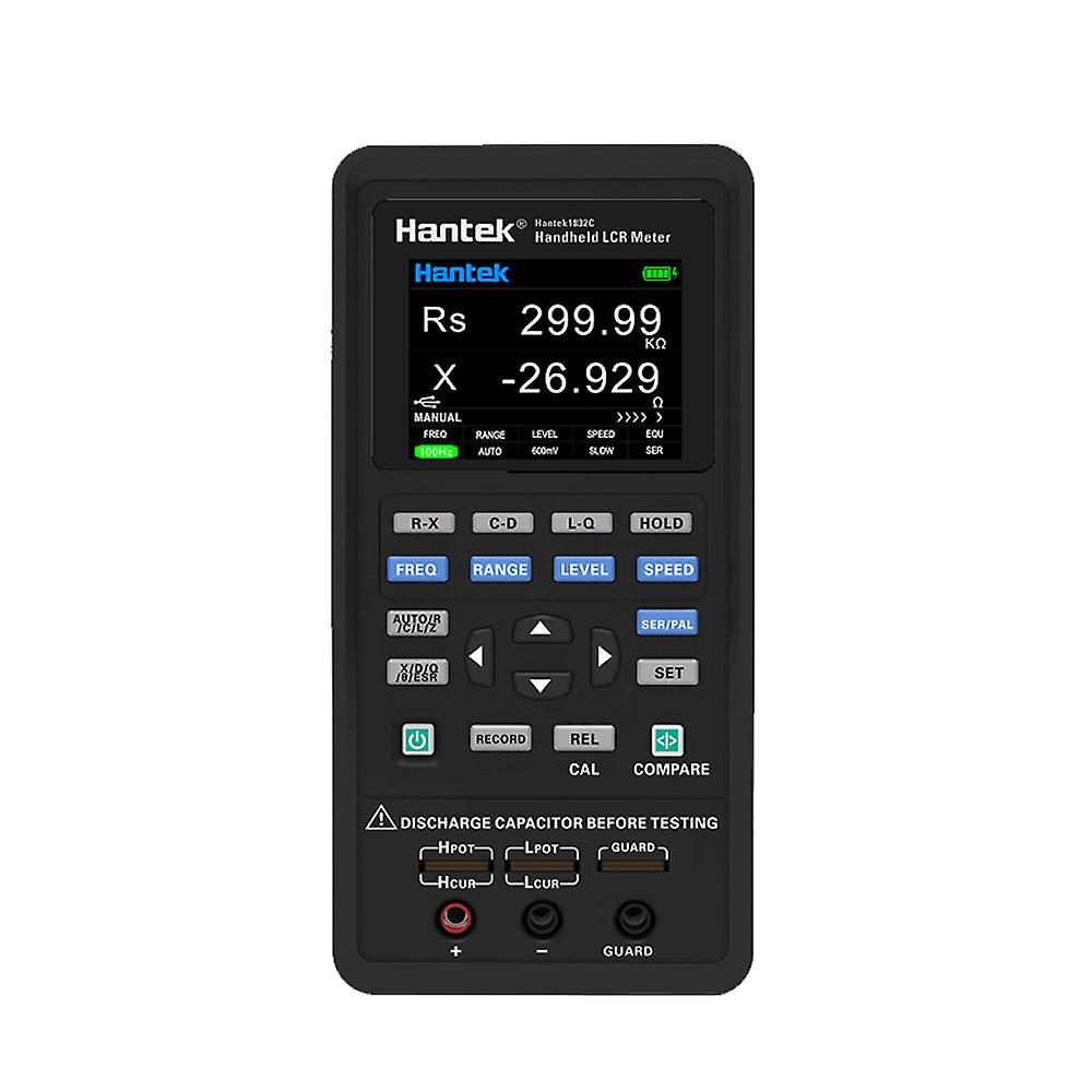 Hantek 1832c/1833c Digital Handheld Lcr Meter Digital Bridge High Precision Measurement Resistance Inductance Capacitance Tester