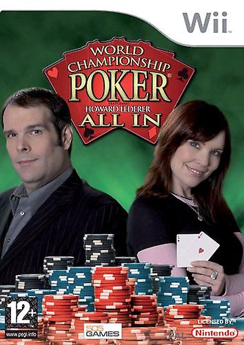 World Championship Poker Featuring Howard Lederer (Wii) - PAL - New & Sealed
