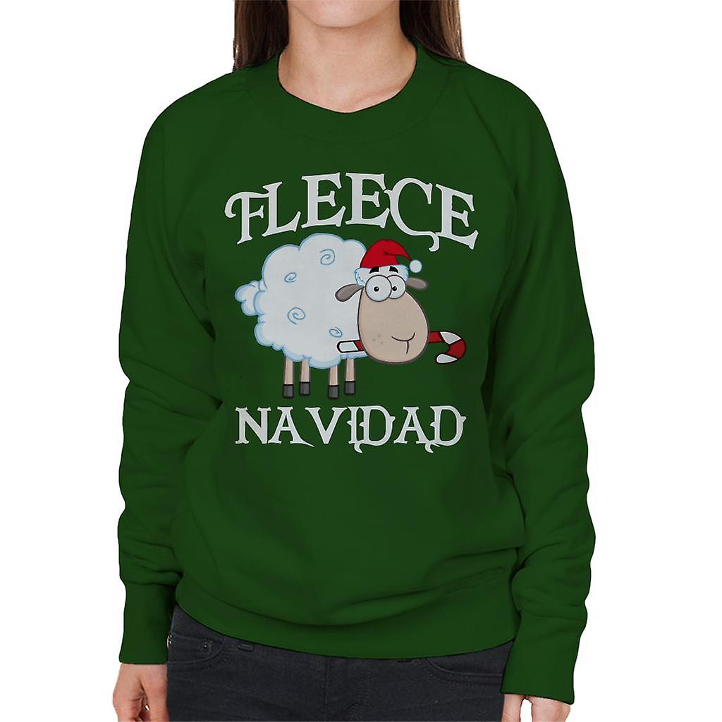 Fleece Navidad Vánoce ovce ženy ' s