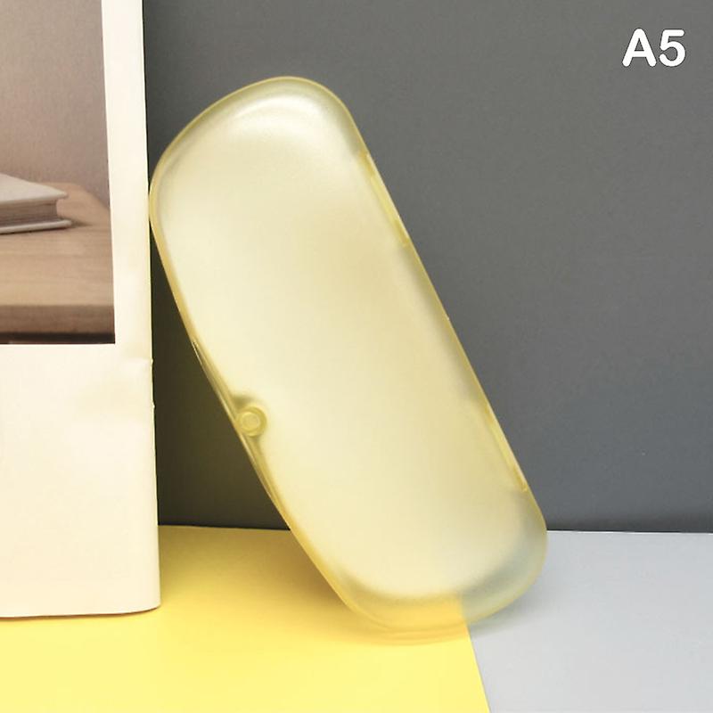 Translucent Glasses Case Simple Lightweight Sunglasses Case Portable Storage Box