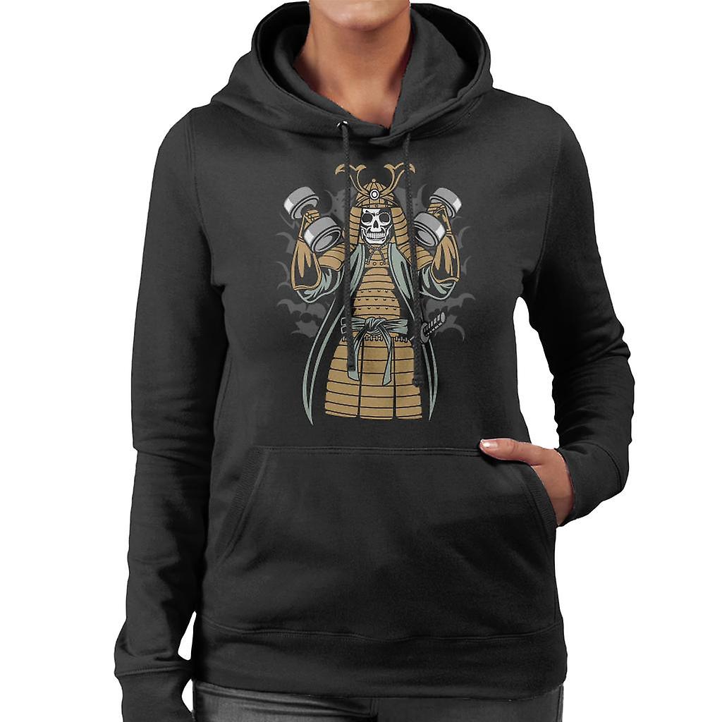 Moletom com capuz Samurai ginásio feminino