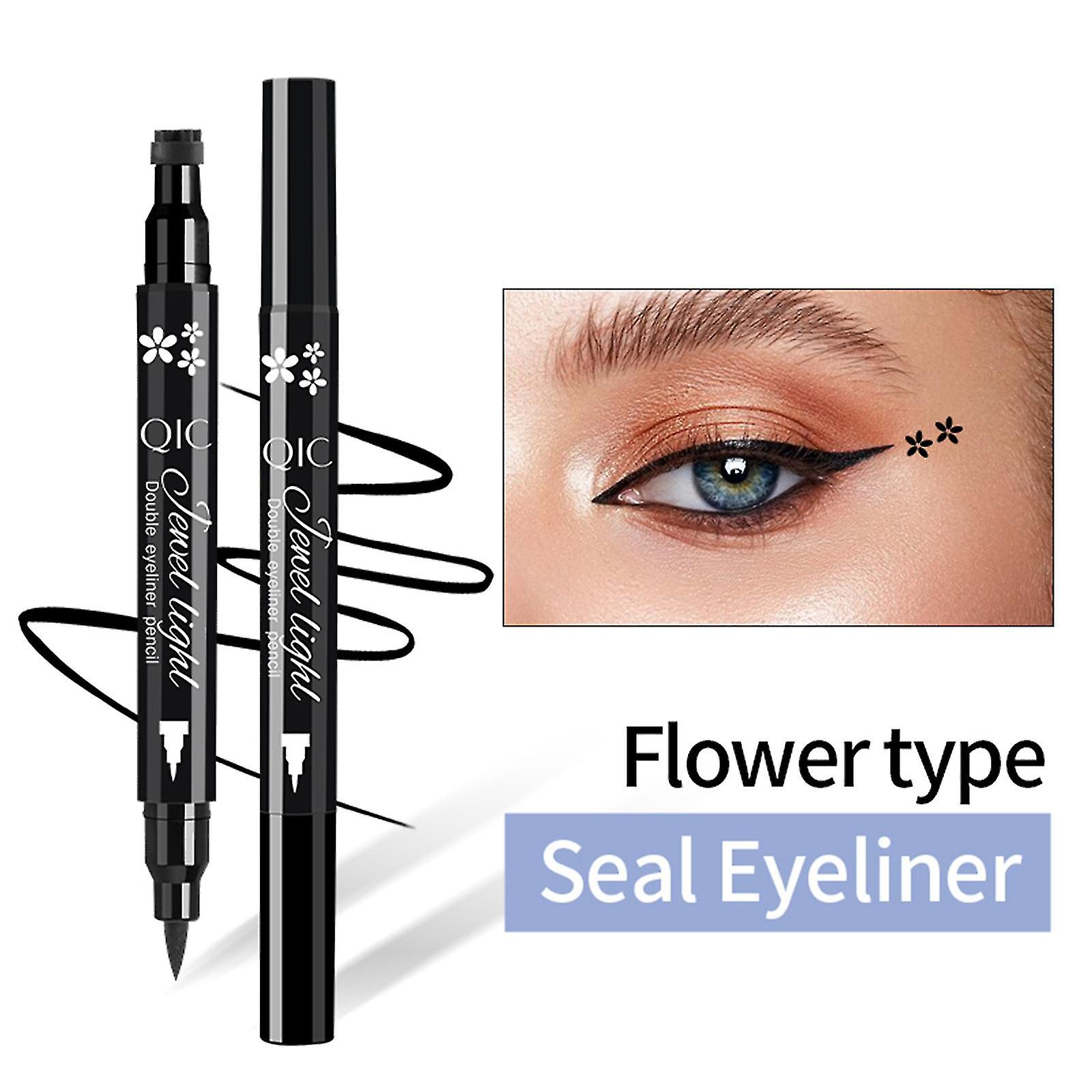 Eyeliner Seal Dubbelkoppige Waterdichte Non-smudge Oog make-up Make-up 2ml