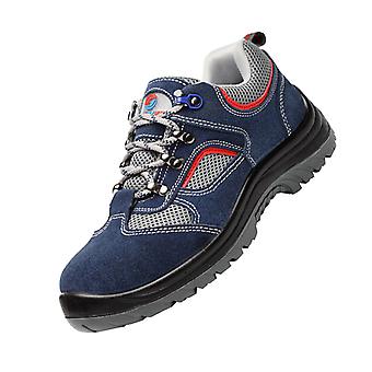 Heren Lederen Anti-smash Veiligheid Werkschoenen met stalen neus EU 44 US 10.5 UK 9.5