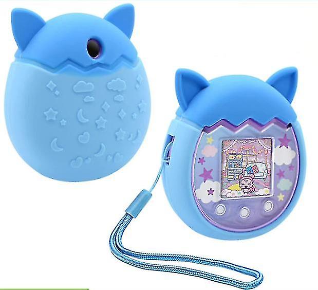 Silicone Case Compatible Tamagotchi Pix Virtual Pet Game Machine, Protective Cover For Tamagotchi Pix With Strap