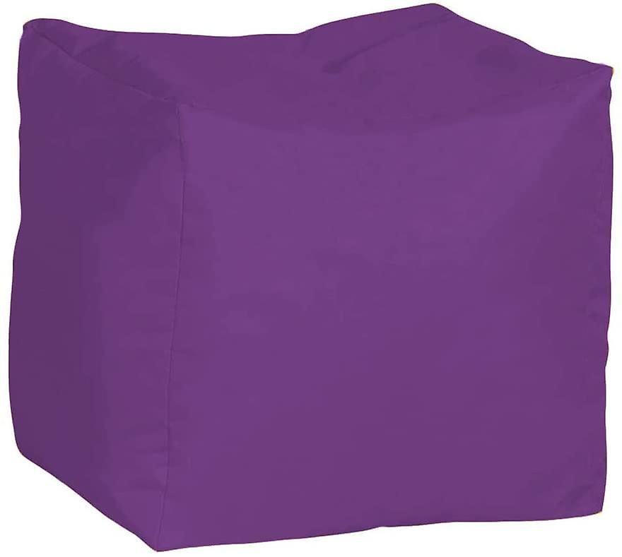 Bonkers Polyester Stool Bean Bag Water Resistant With Flakes Filling