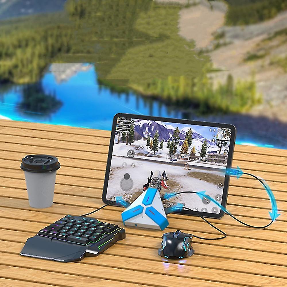 Keyboard Mouse Converter For Keyboard Mouse Game Handle Usb Type-c Interface Bluetooth 5.0 Android