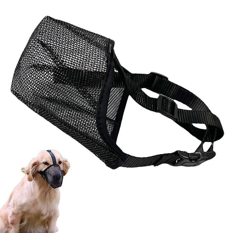 Dog Muzzles For Biting Breathable Mussels Control With Fully-covered Design 5 Sizes All-around