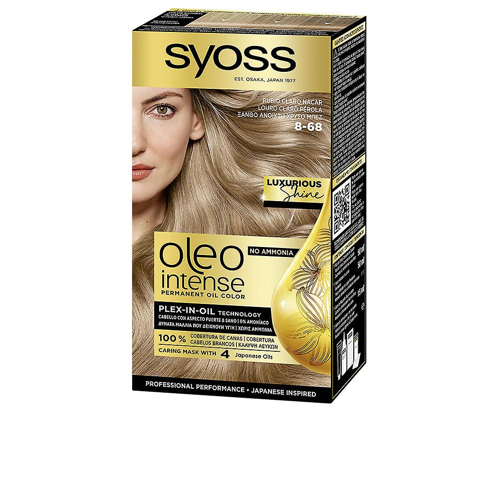 Syoss Oleo intenzív ammóniamentes festék #8-68-könnyű gyöngyház szőke 5 U nőknek