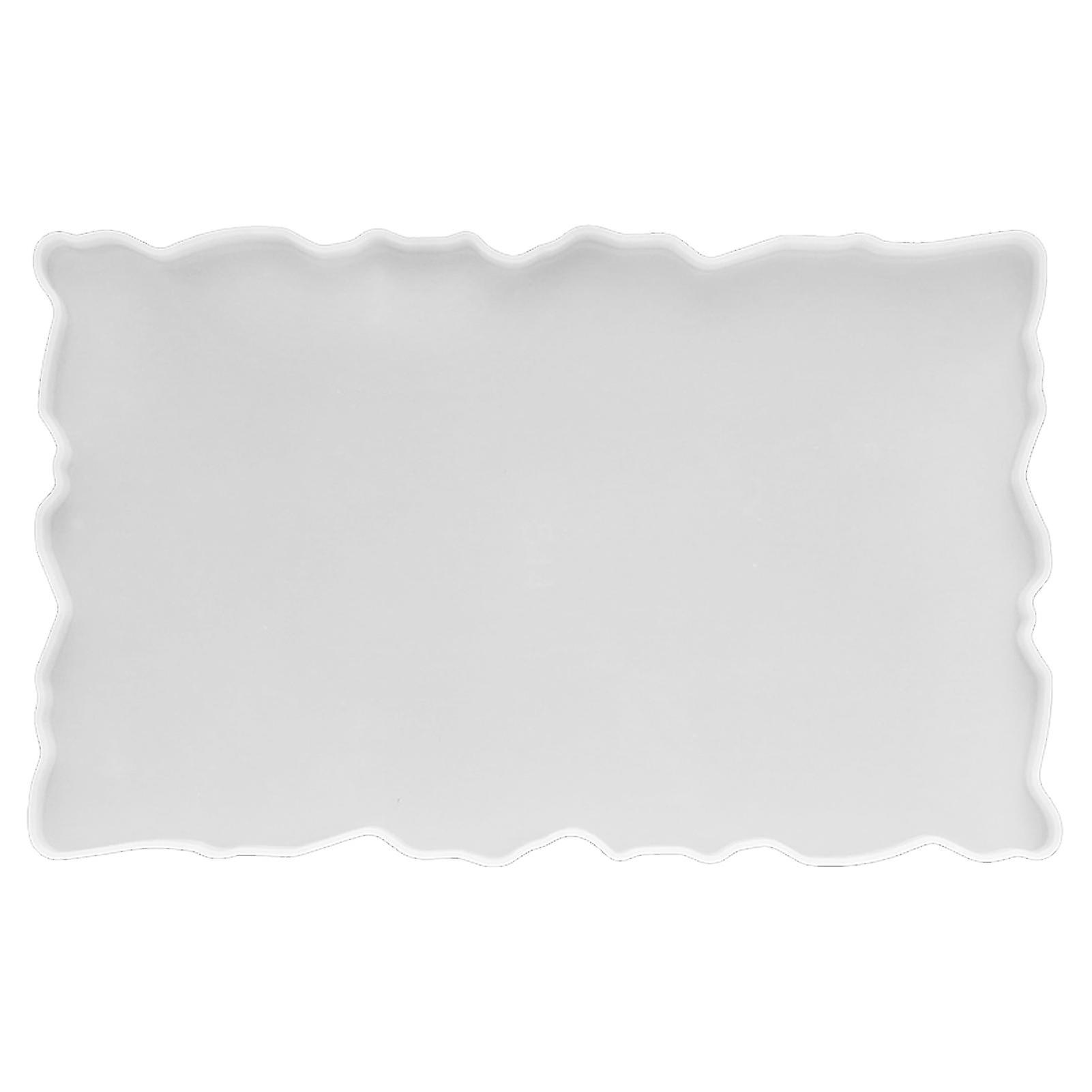 Serving Tray Mold Diy Smooth Surface Silicone Practical Object Resin Epoxy Mold For Craft Making