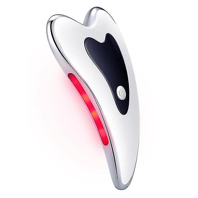 マイクロカレントスカーボード電気フェイスマッサージャーしわフェイスリフトデバイスグアシャプレートフェイシャルリフティングファーミングスキンケア