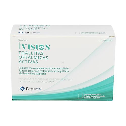 iVision active wipes 20 units