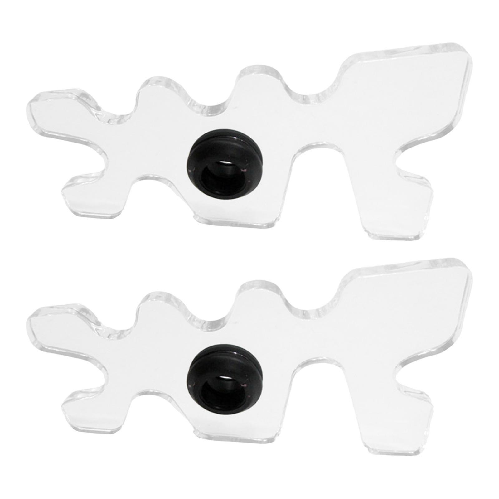 2Pcs Billard Queue Brücke Kopf Tragbare Snooker Queue Rest für Club Spiele Zuhause