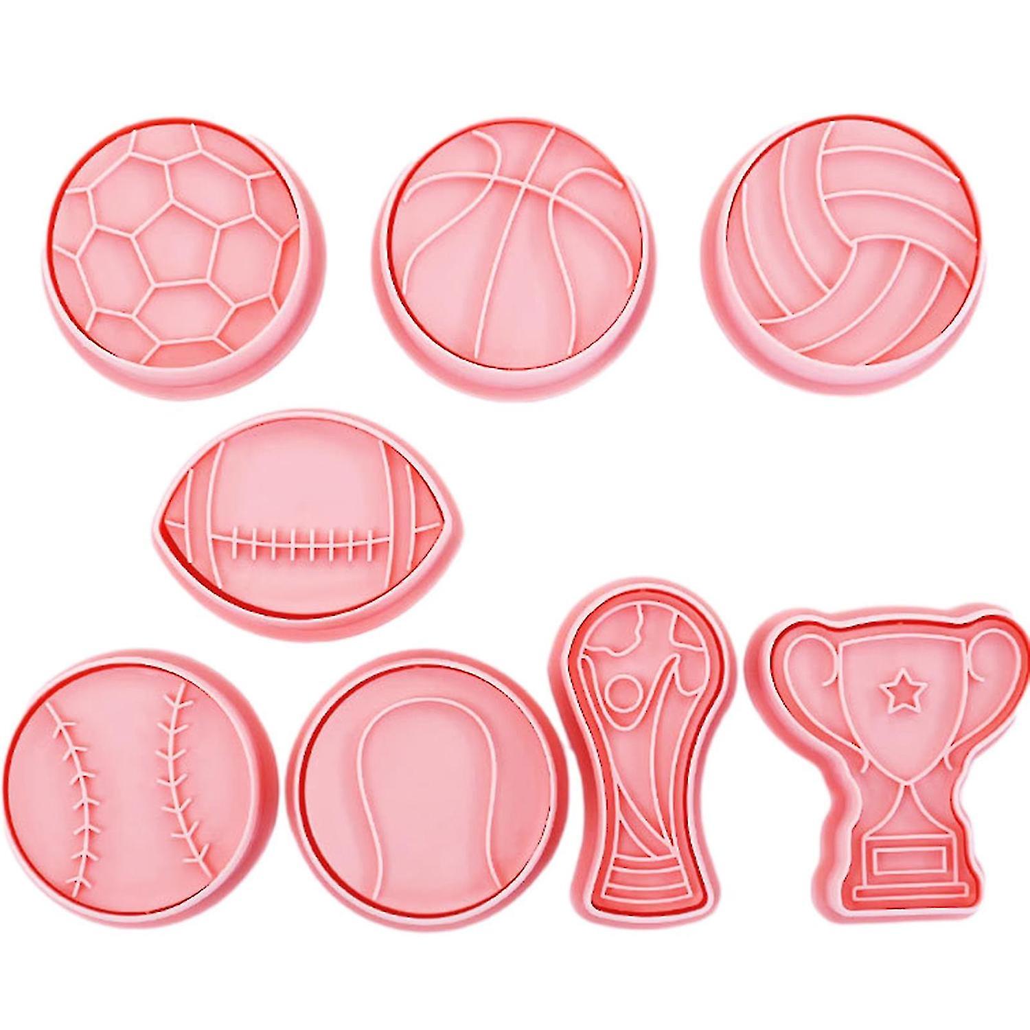 Biscuit Baking Stencils 3d Pastry Cutters Set Reusable Pressable Biscuit Stencil