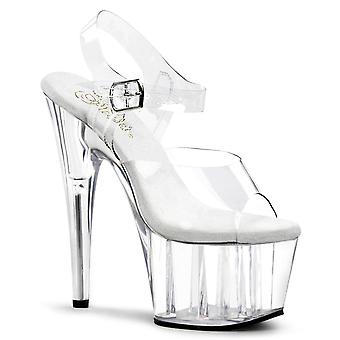 Pleaser Damen Sandalen Adore-708 clr/clr