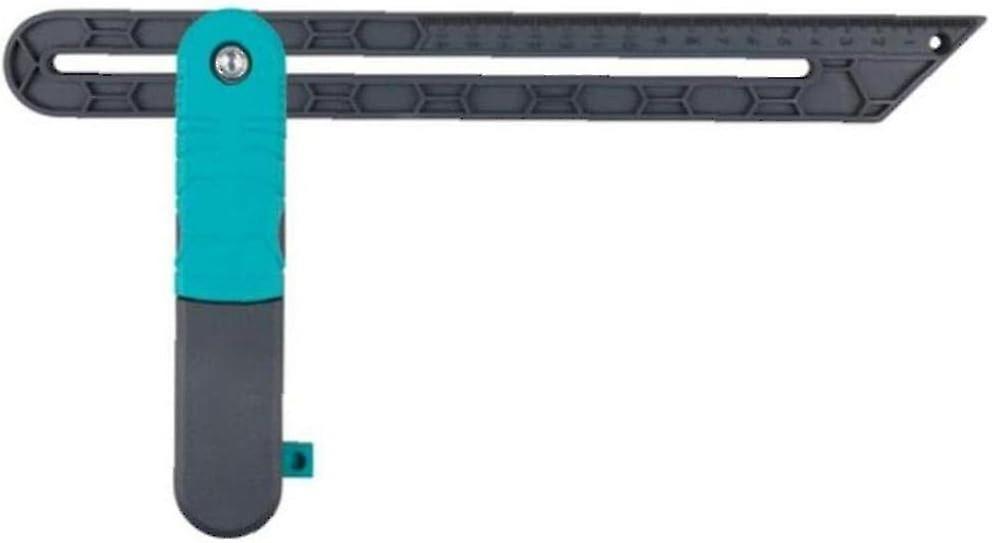 1pcs Locking Angle Measuring Tool Edge Ruler Long Ruler Inclinometer Goniometer Plastic Ruler Tape Locking Tool